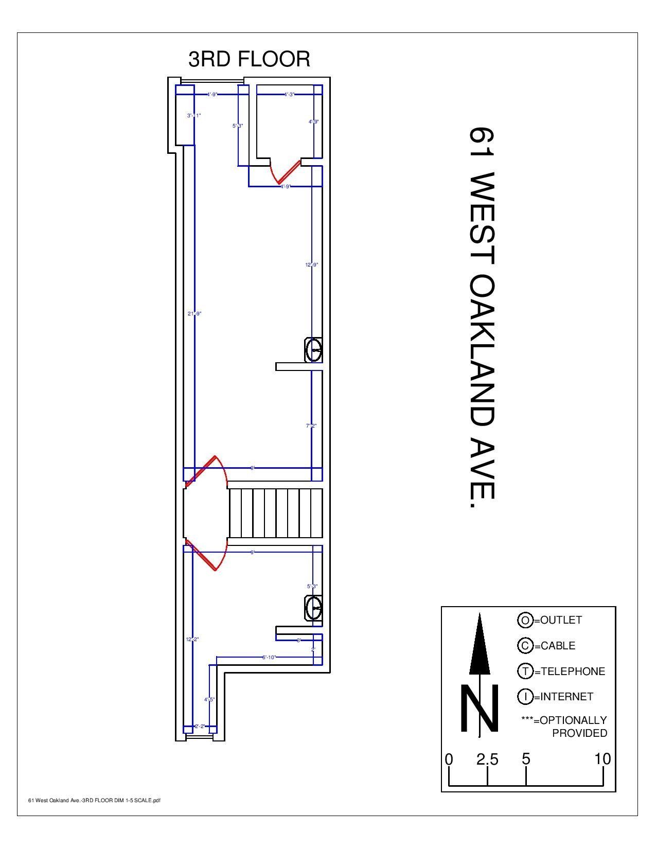 61 W. Oakland Ave floorplan 2