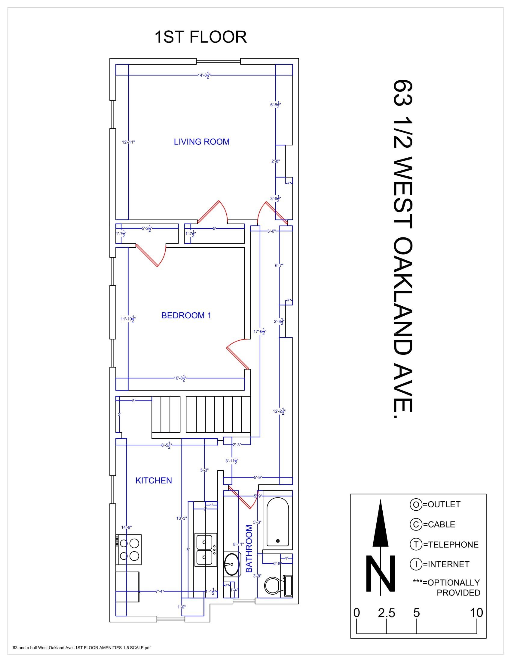 63 1/2 W. Oakland Ave. - Floor Plan 01