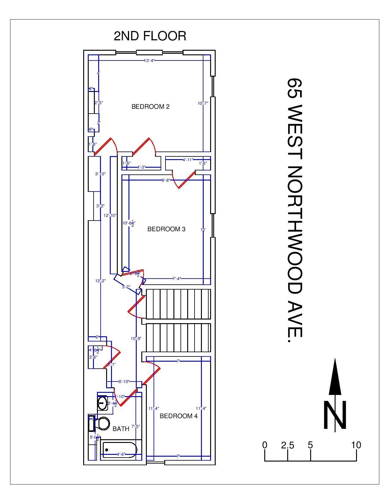 65 W. Northwood Ave floorplan 2