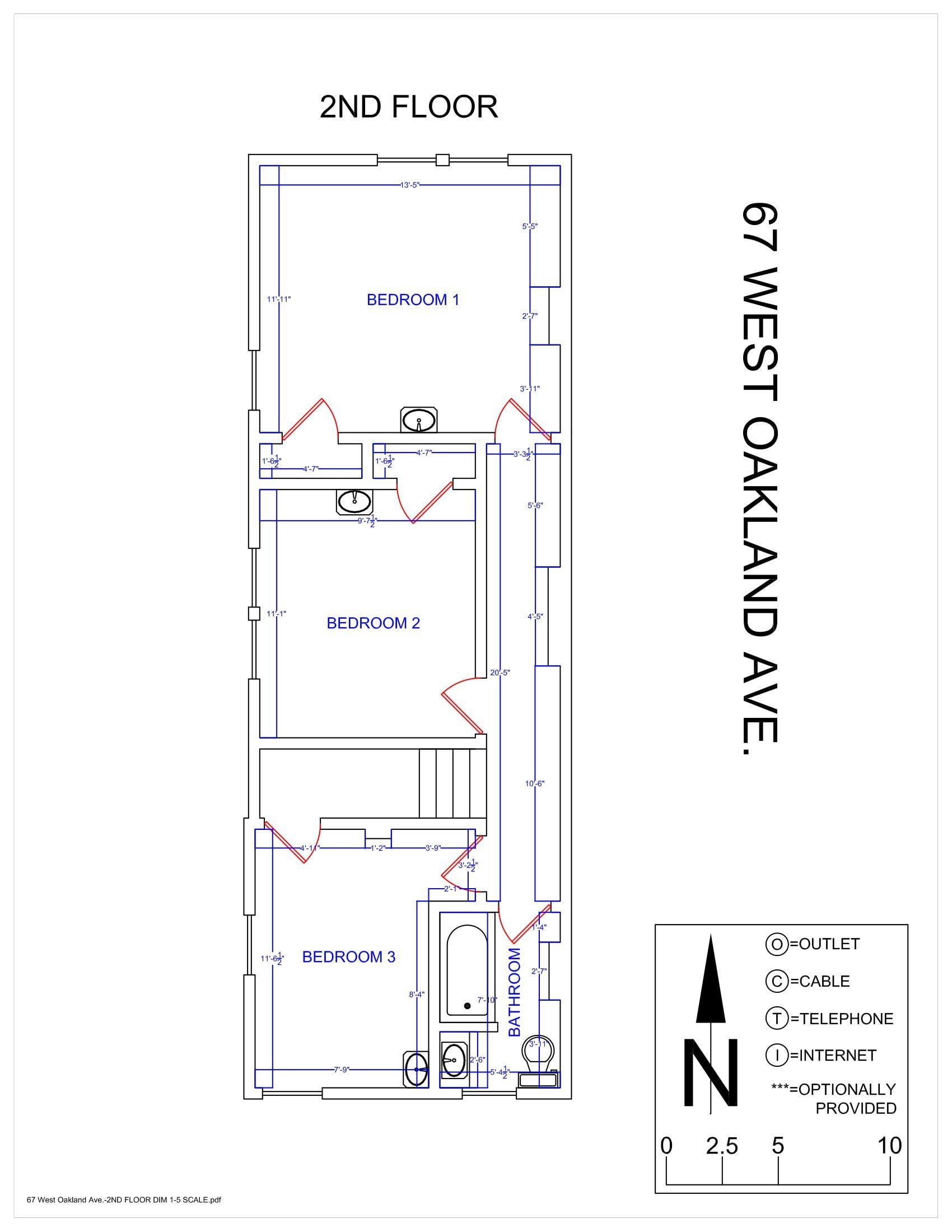 67 W. Oakland Ave floorplan 3