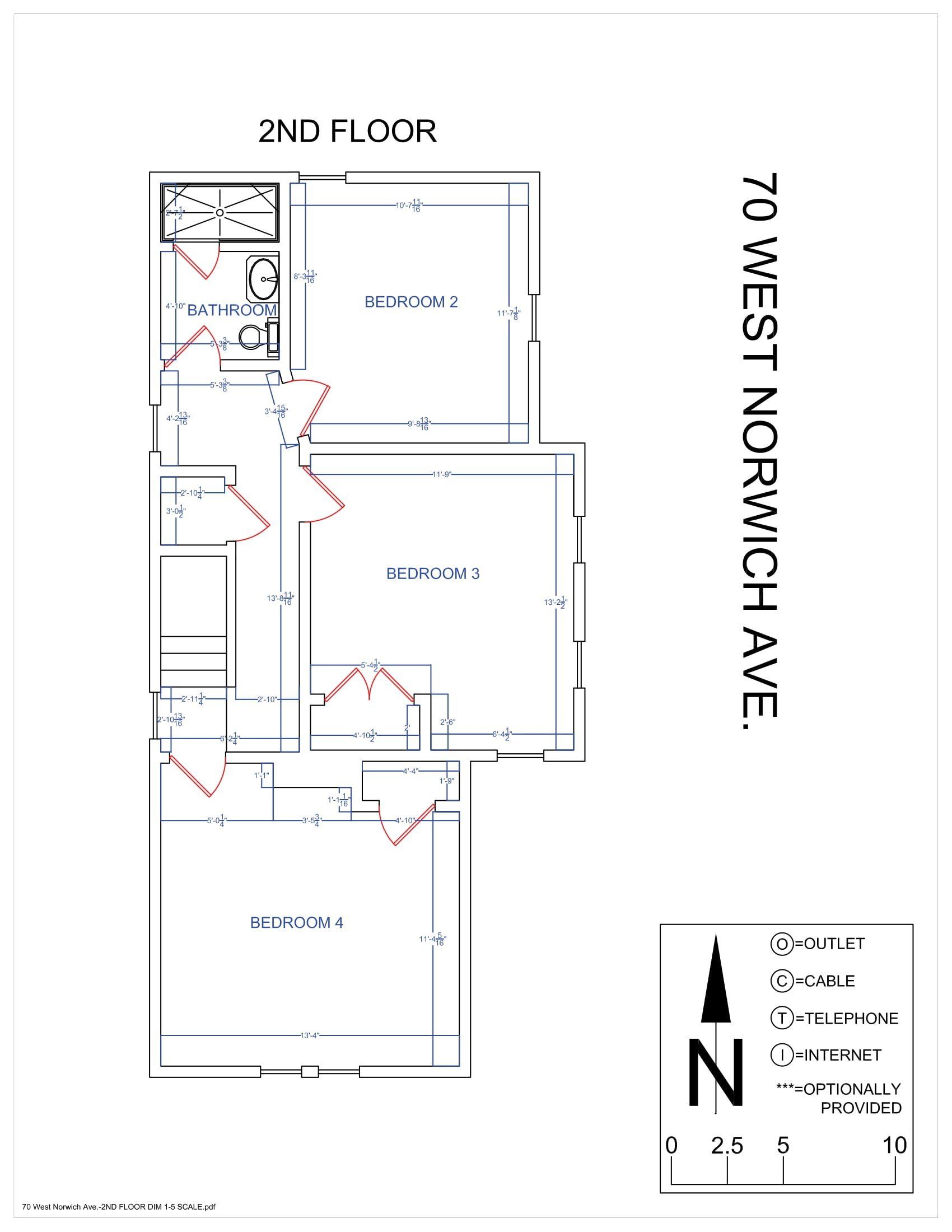 70 W. Norwich Ave floorplan 2