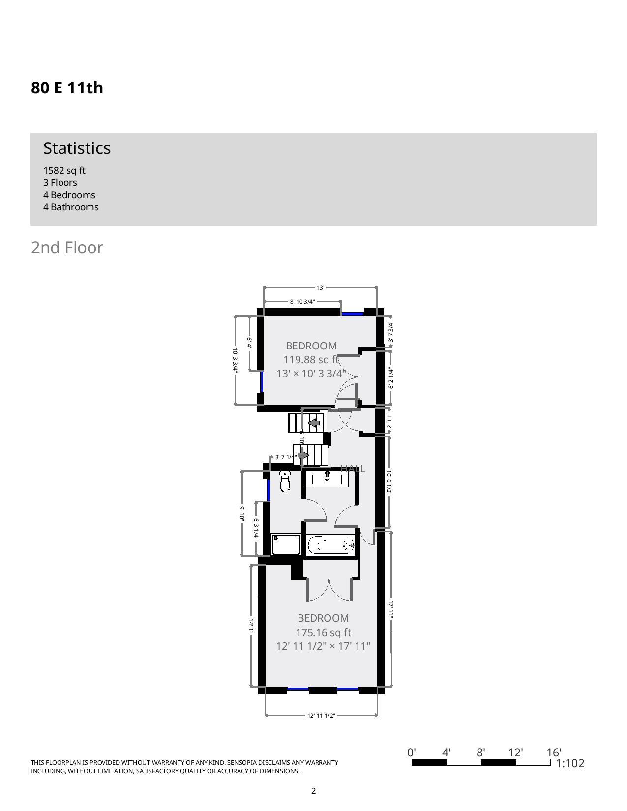 80 E. 11th Ave floorplan 2