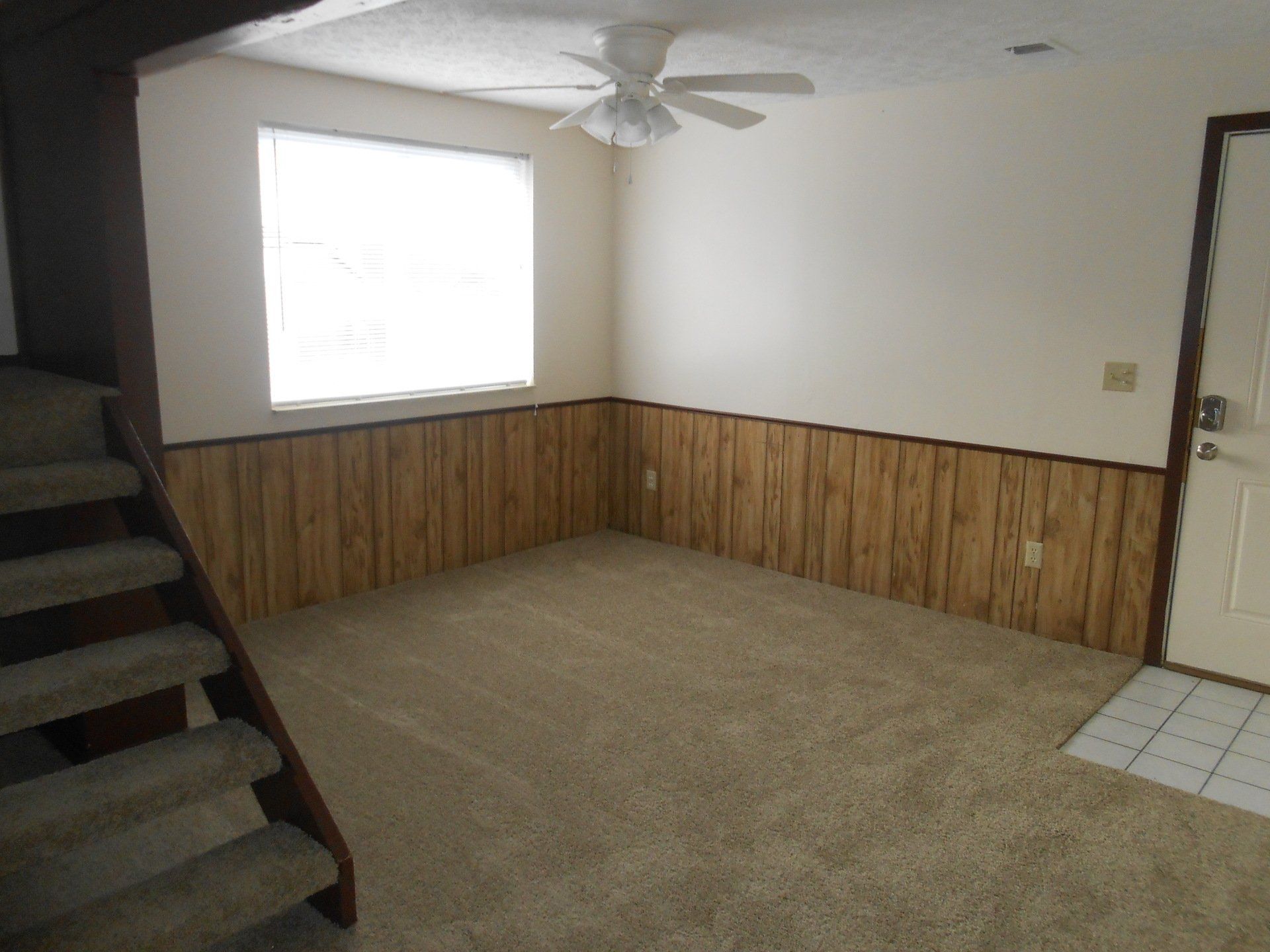 living room at 161 W. 10th Ave