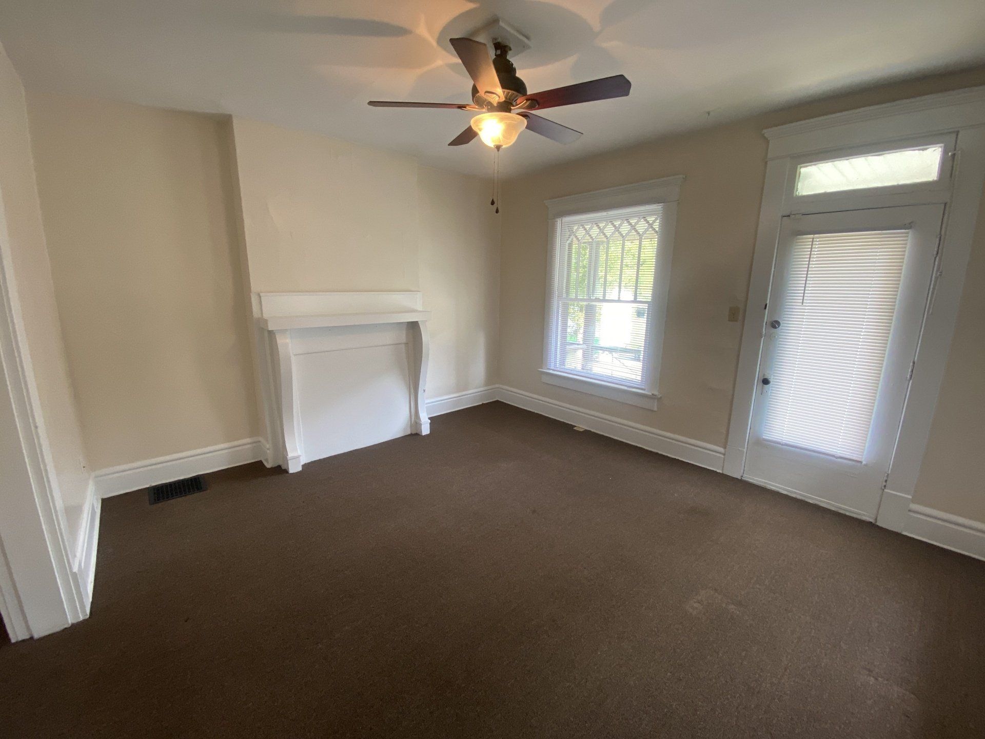 spacious living room