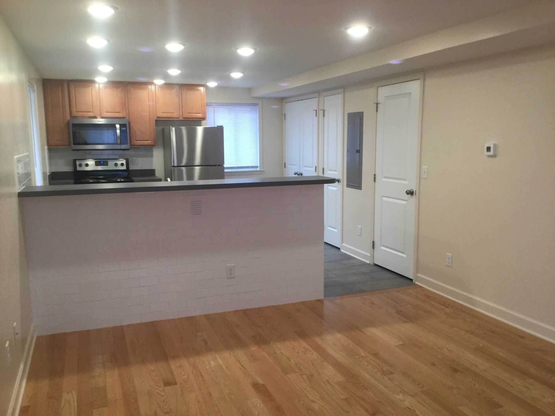 90 W. 9th Ave. Apt. 1 - Living room and Open Kitchen