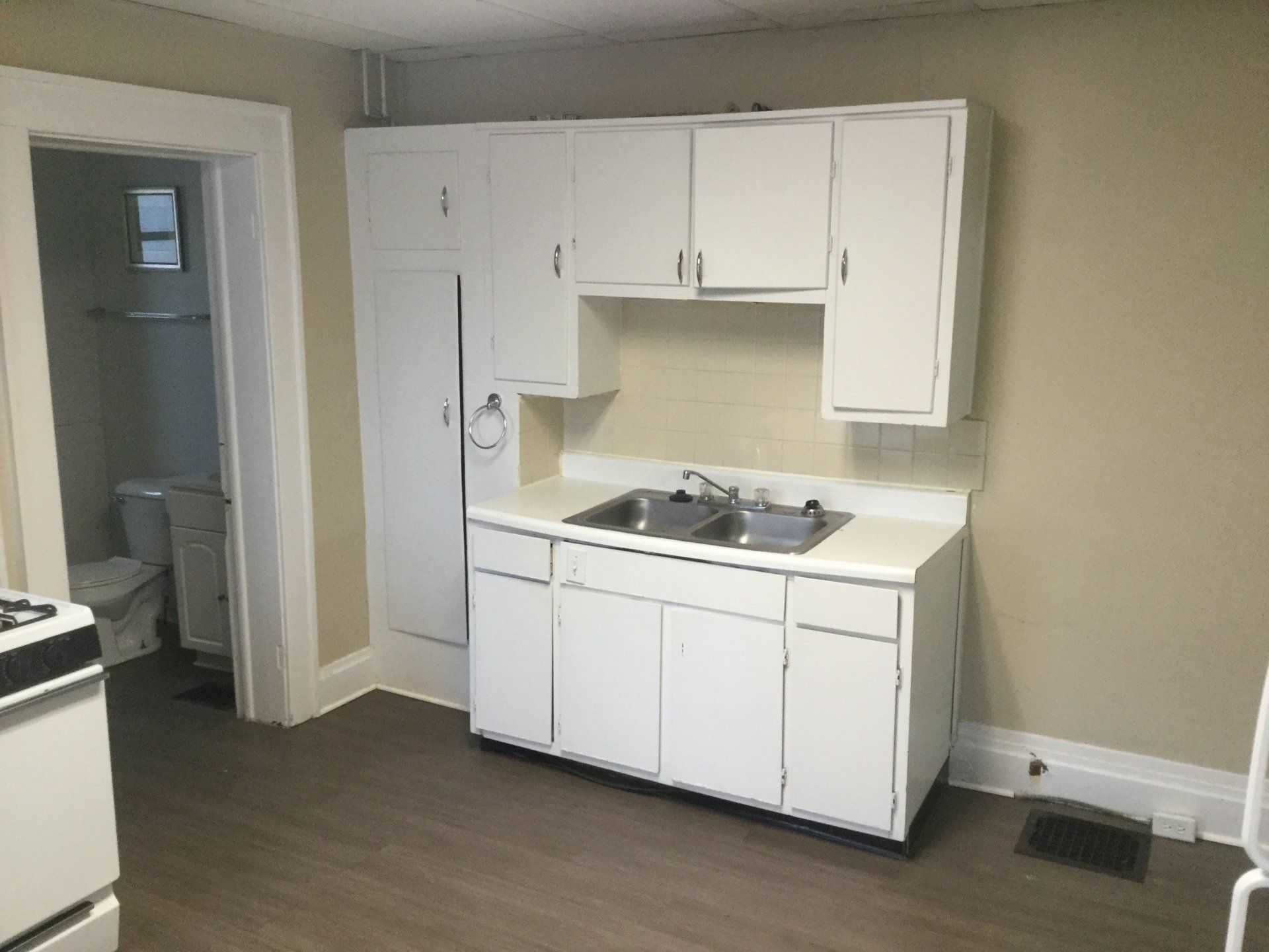 white cabinetry