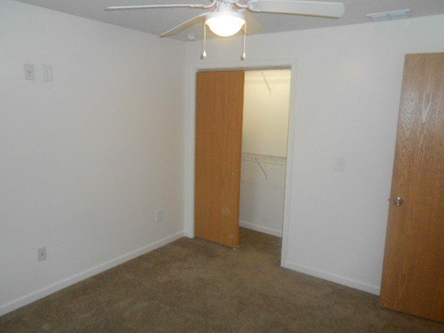 Bedroom with closet