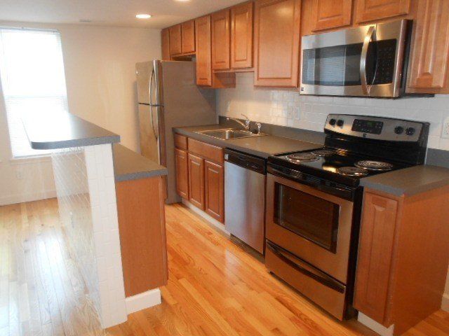 modern kitchen appliances