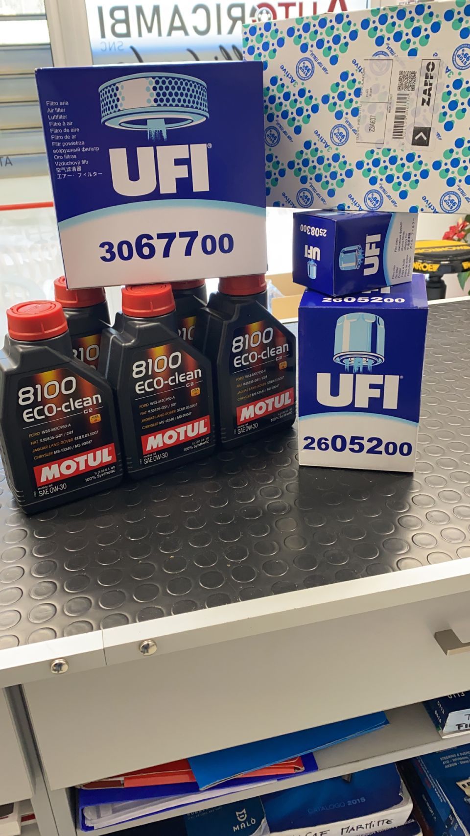Olio motore auto