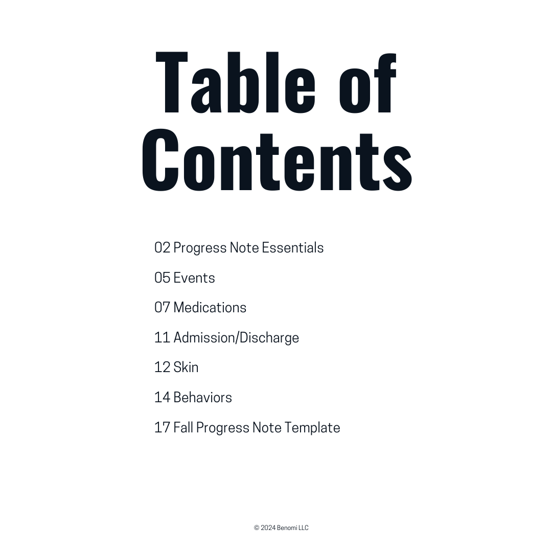 The Complete Guide to Progress Notes