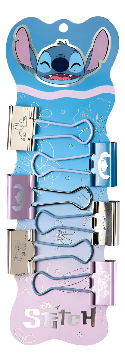 Binder Clip Stitch Mooving 25mm X 6 Unidades