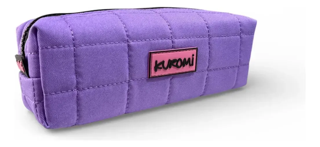 Cartuchera Canopla Kuromi Mooving Rectangular Escolar Violeta Kuromi Rectangular