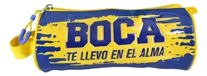 Cartuchera Futbol  Boca Juniors Tubo
