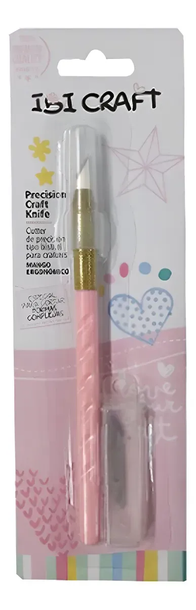 Cutter Bisturí De Precisión Ibi Craft Ergonómico +2cuchillas