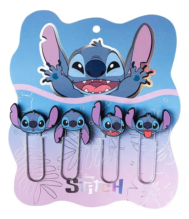 Fun Paper Clips Mooving - Stitch X4