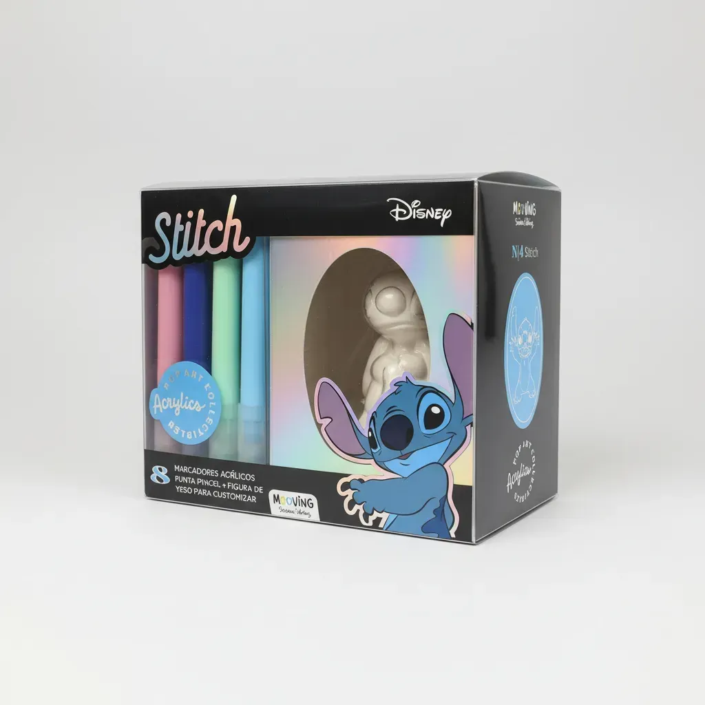 Mooving Coloring Pop Art Collectibles Stitch