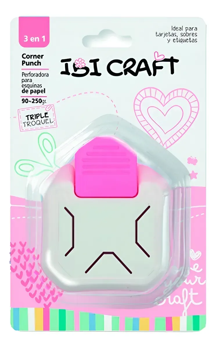 Redondeadora De Bordes 3 Funciones Ibi Craft Elegi Formas