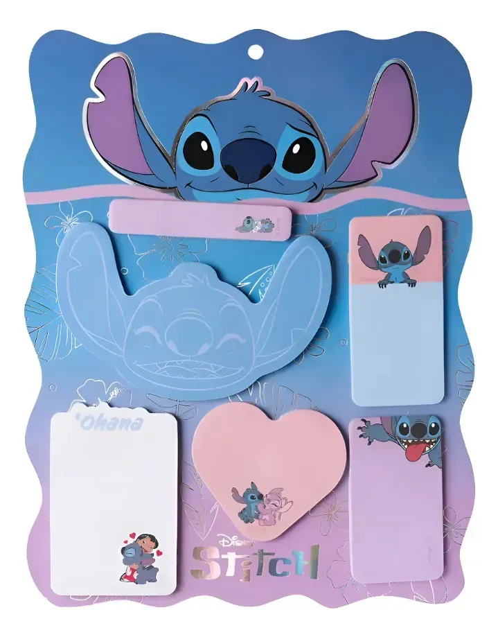 Set De Notas Adhesivas Mooving Diseño Stitch