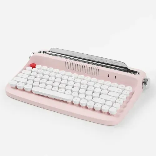 Teclado Inalambrico Vintage Retro Ibicraft