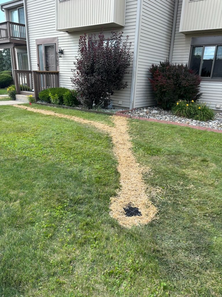 Sump Pump Line Burial and Discharge Control