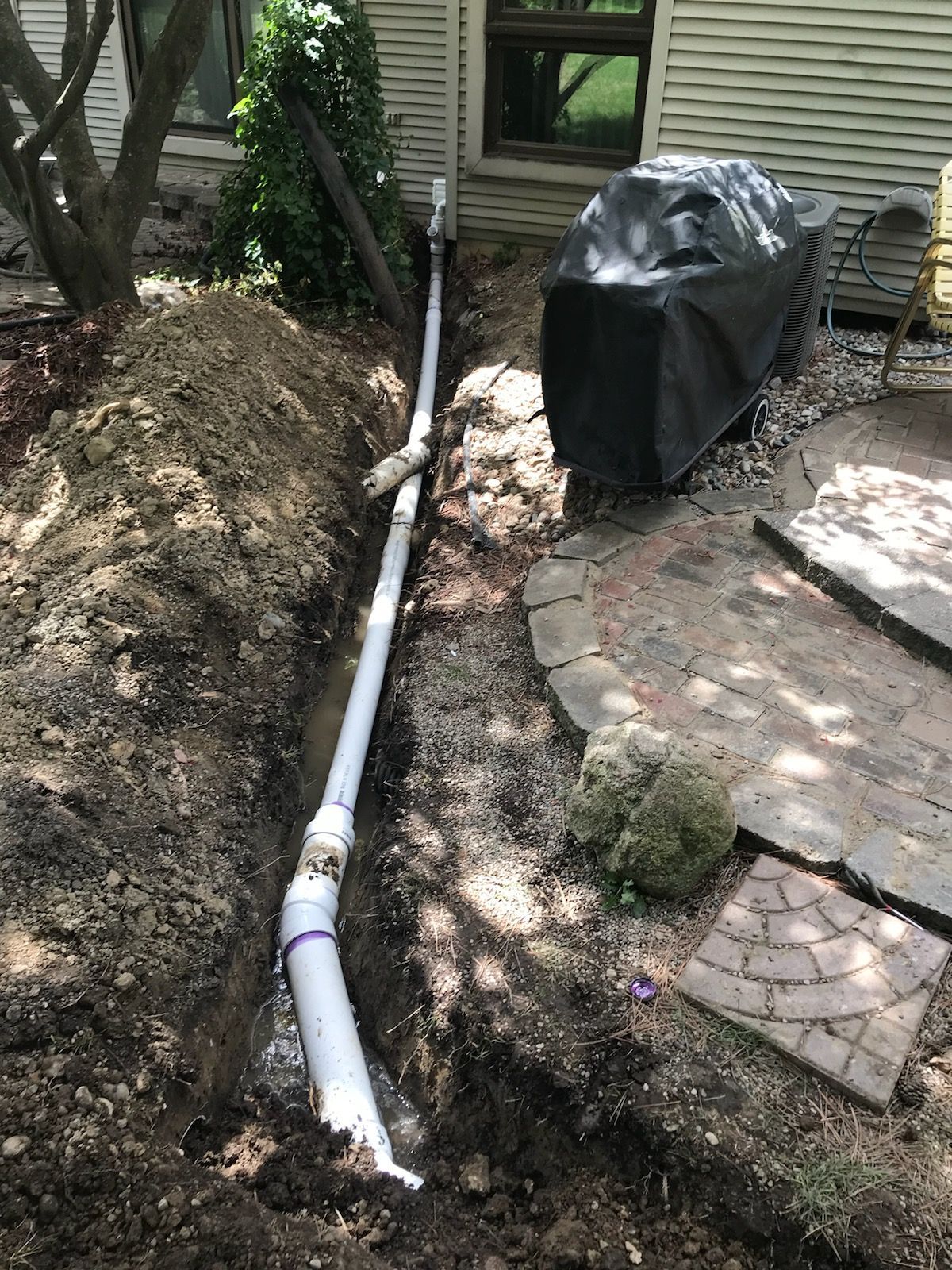 Professional Discharge Line Installation and Adjustments