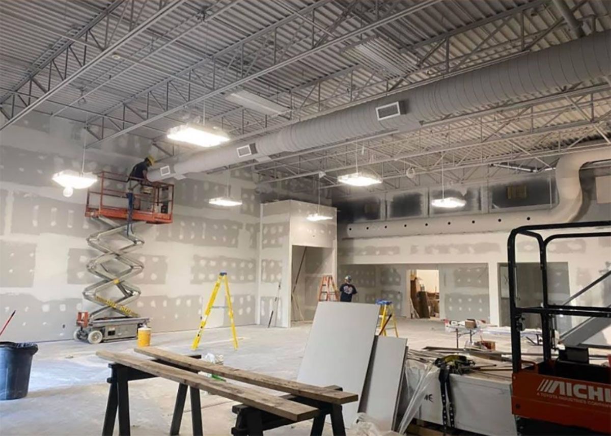 Commercial electrical project in Downtown Sudbury, Ontario