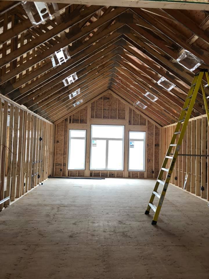 New House Rough-In (Interior Framing)