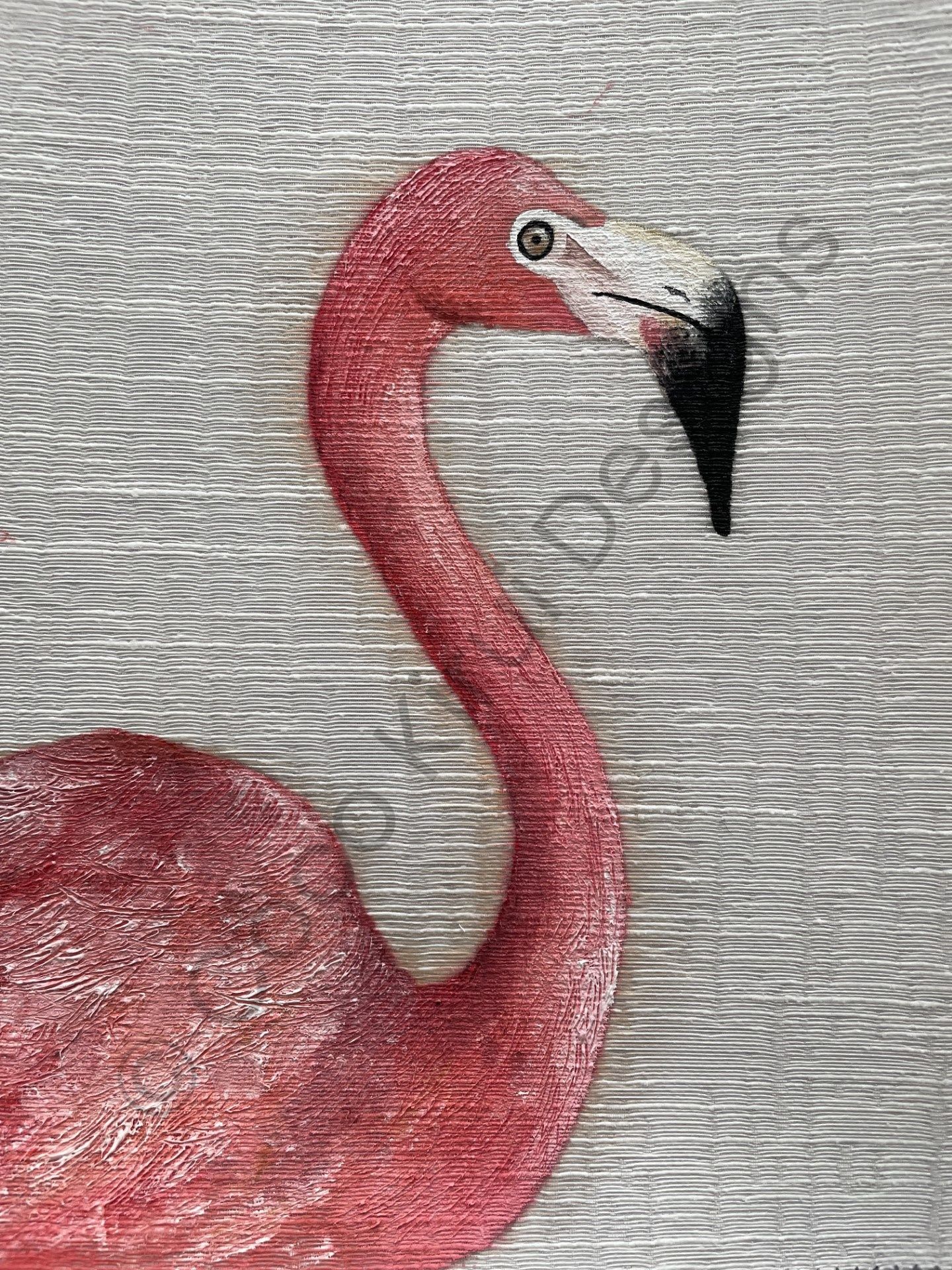Flamingo Painting