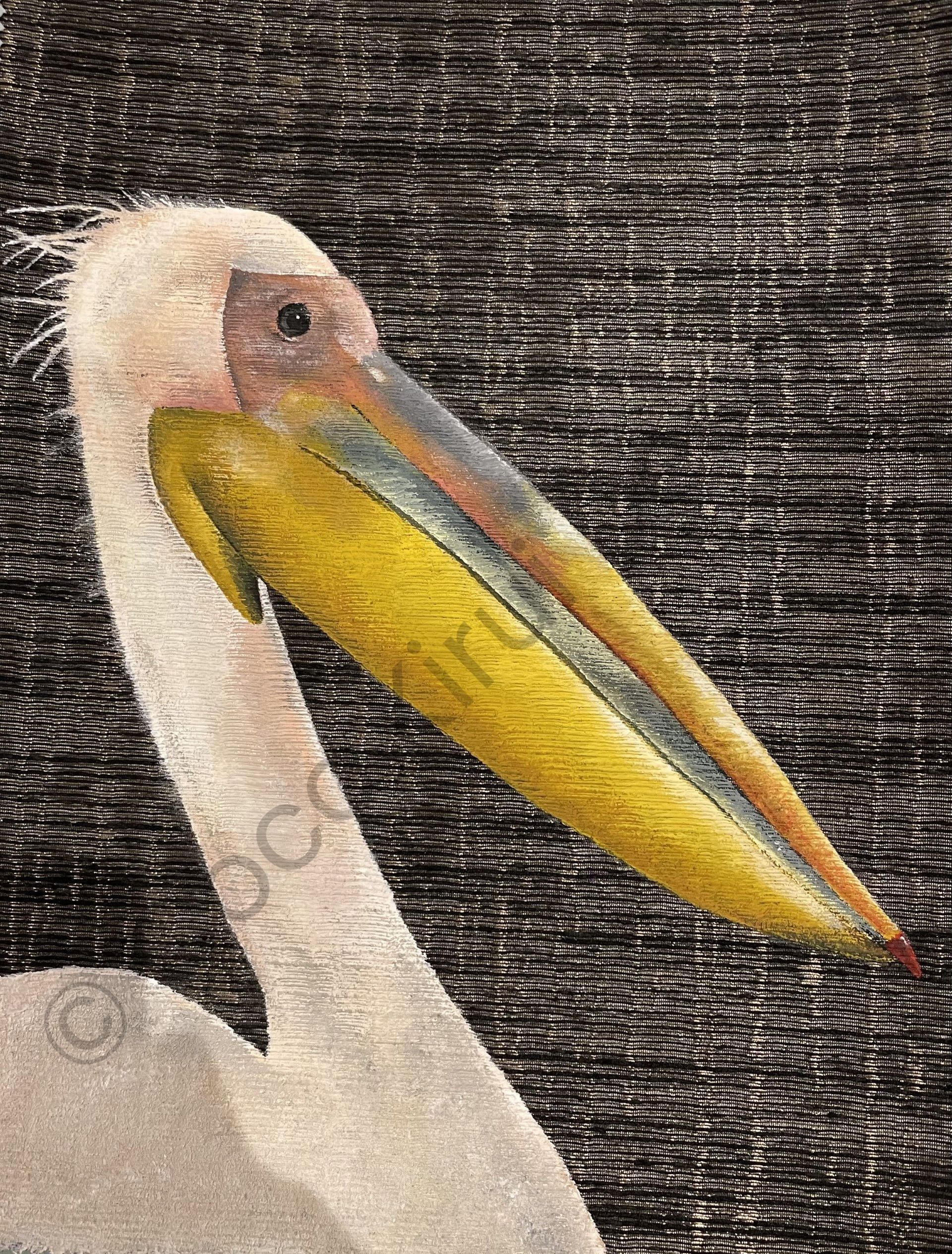 Pelican painting