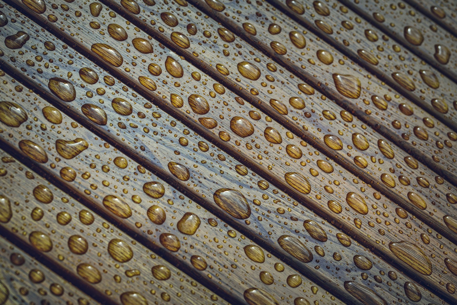 Water Drops on a Wooden Surface – Naples, FL – A Choice Painting