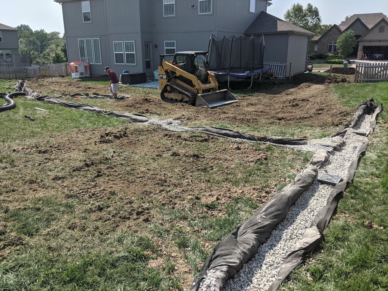 French Drains in Kansas City, MO