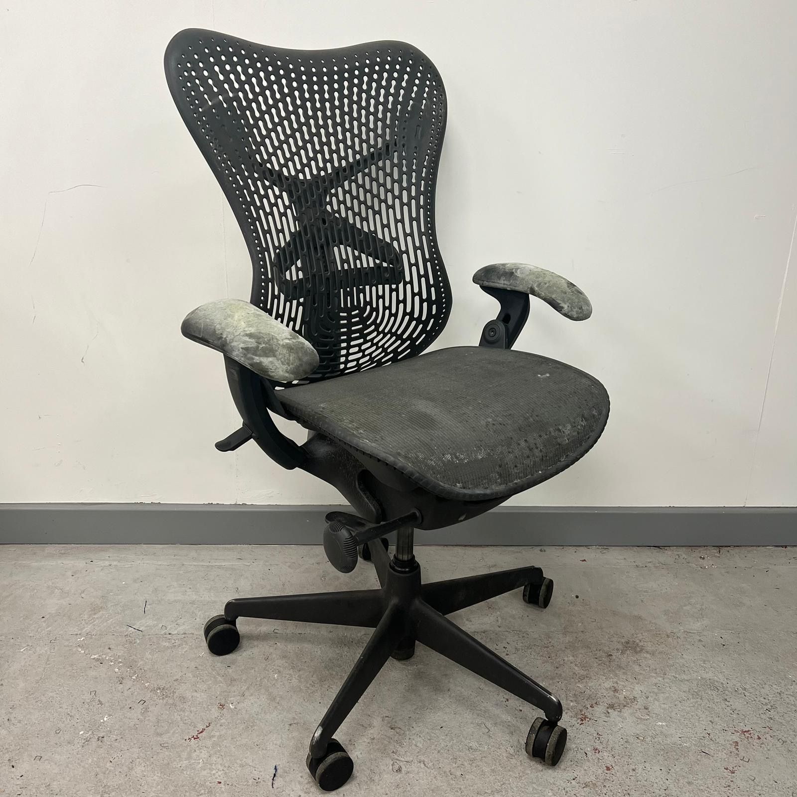 used Herman Miller Mirra 1 chair refurbished