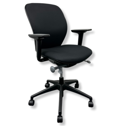 White office pedestal with three drawers and a lock.