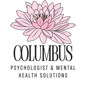The logo for livonia therapists is a green flower with leaves on it.