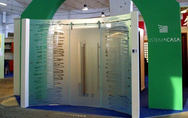 Porta a vetri moderna