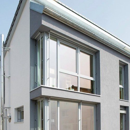 Finestra in pvc ad angolo