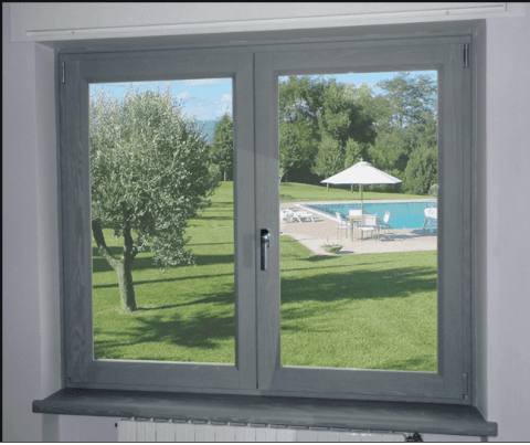 Finestra in alluminio