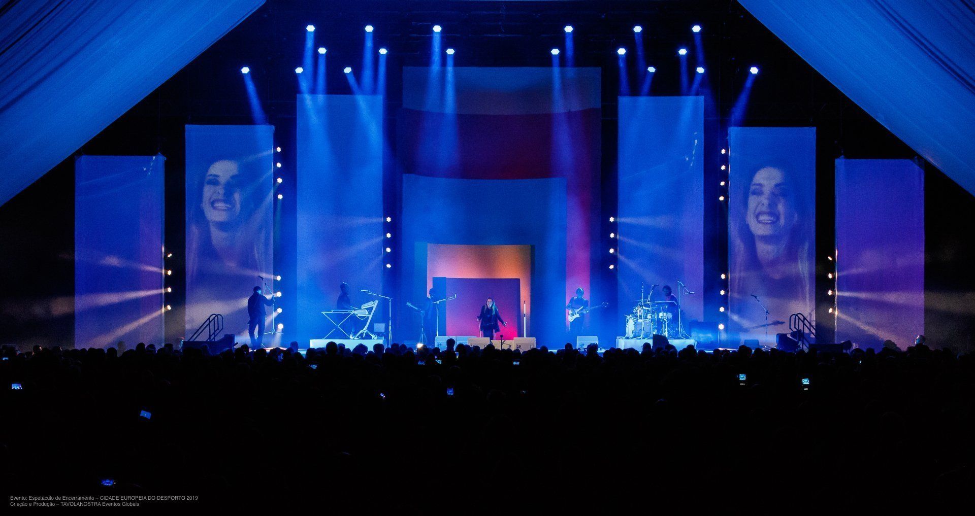 Evento: Espetáculo de Encerramento – CIDADE EUROPEIA DO DESPORTO 2019 Criação e Produção - TAVOLANOSTRA Eventos Globais