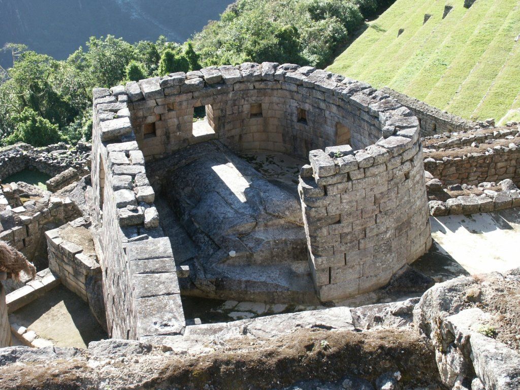 Machu Picchu Peru Zonnetempel