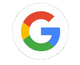 A google logo in a circle on a white background