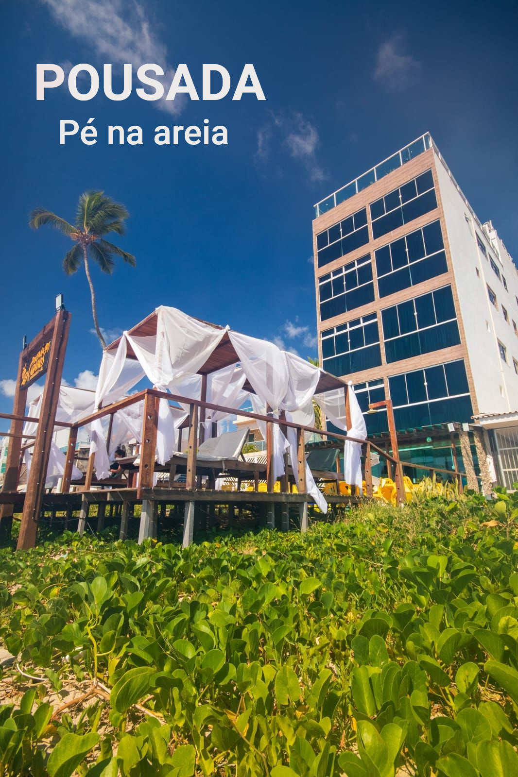 PÉ NA AREIA 