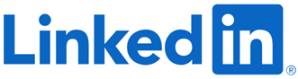 Het LinkedIn-logo in blauw met witte tekst en een blauw vierkant.