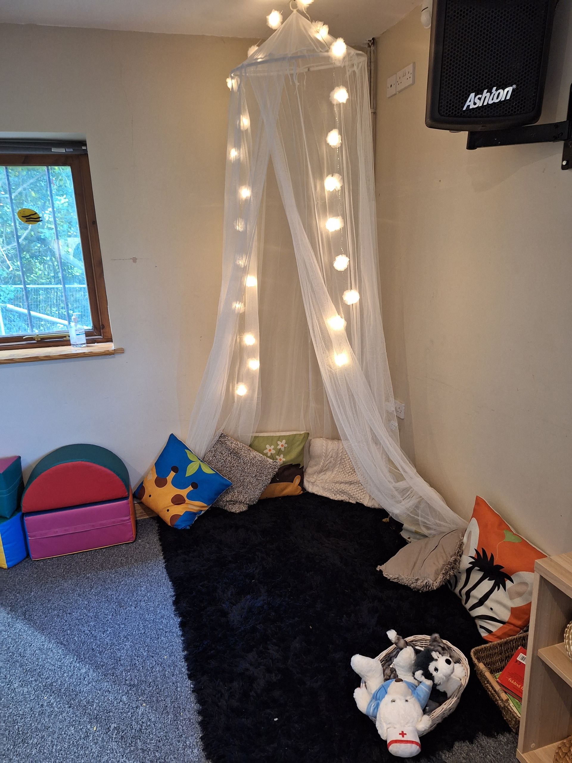 Rest area at Pendley Day Nursery