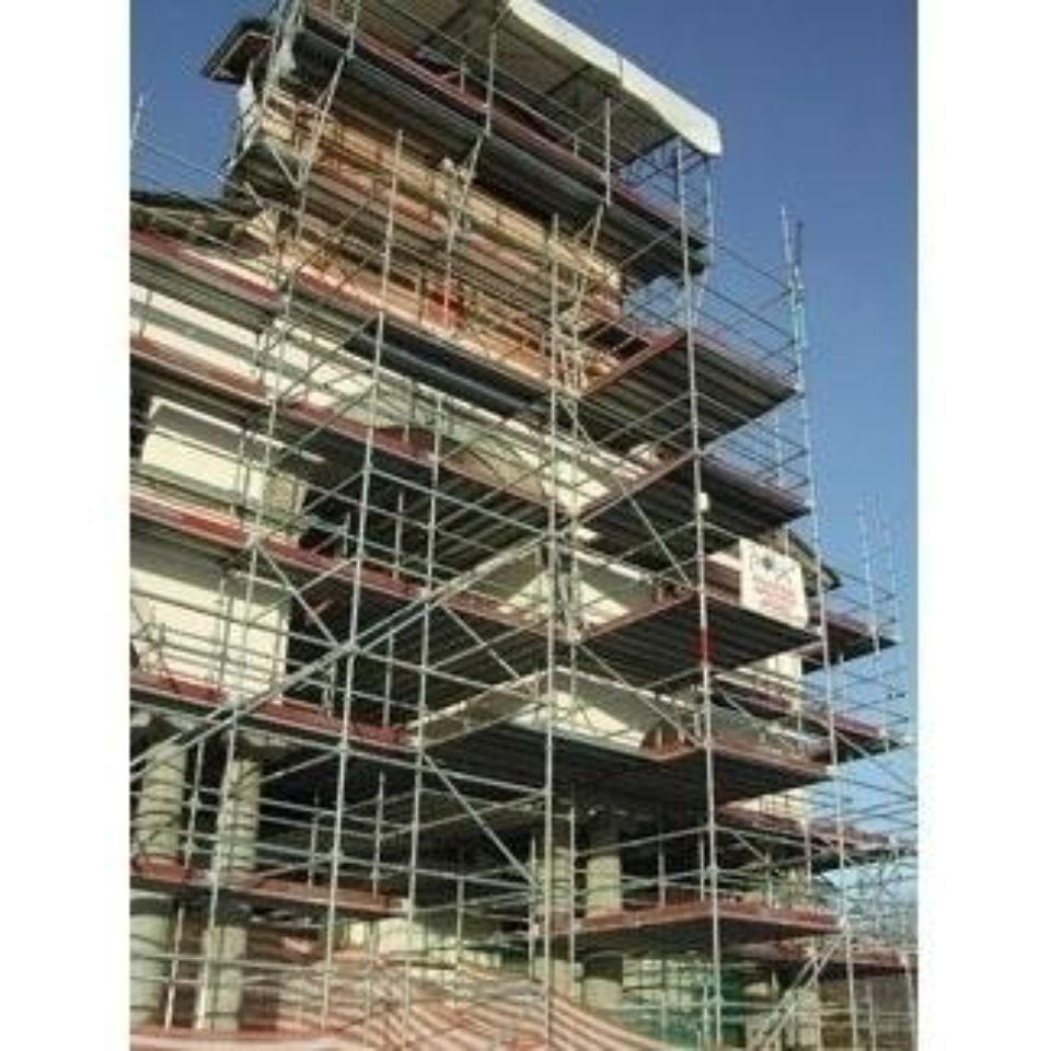 Installazione ponteggi per restauro