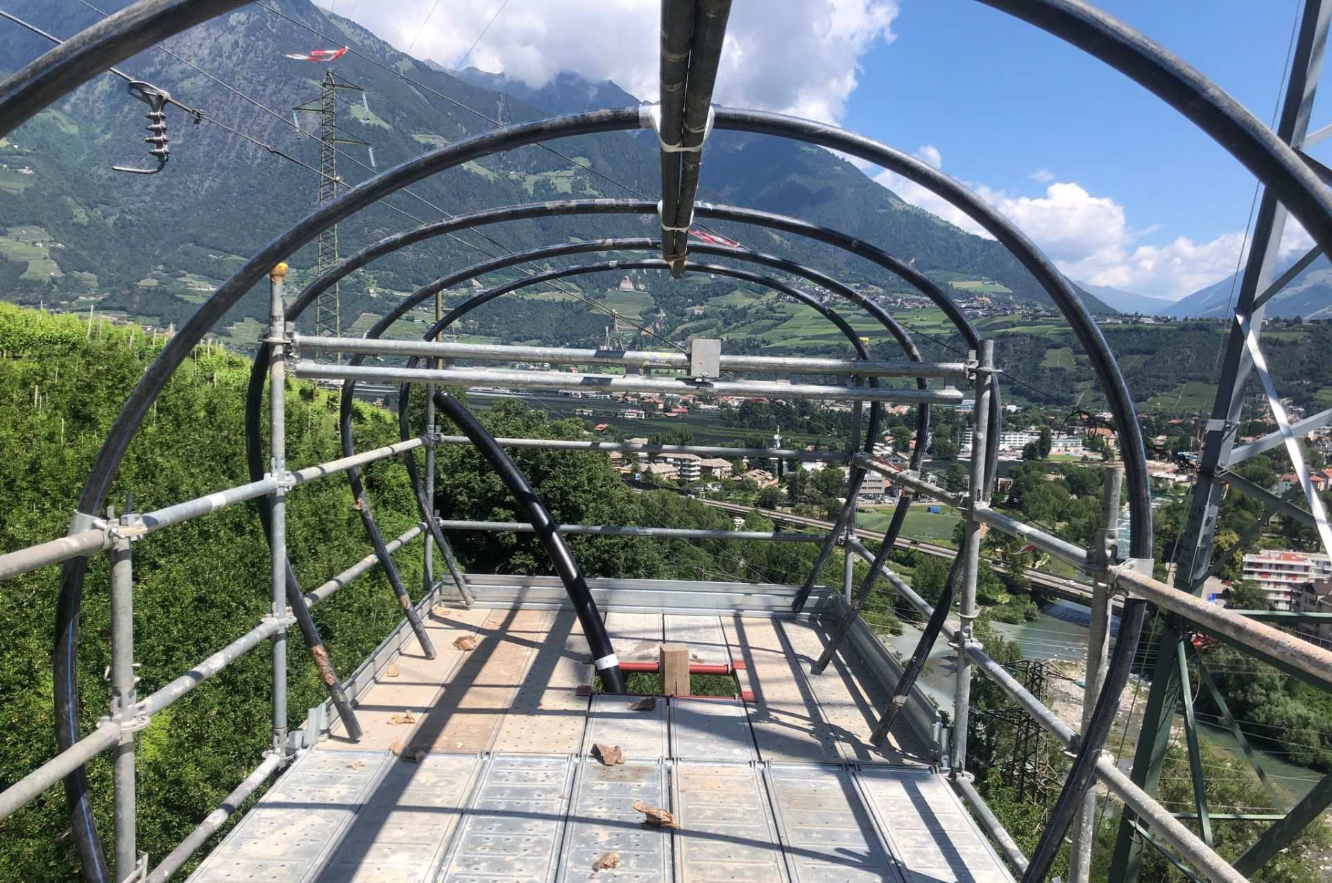 Ponteggi per cantieristica