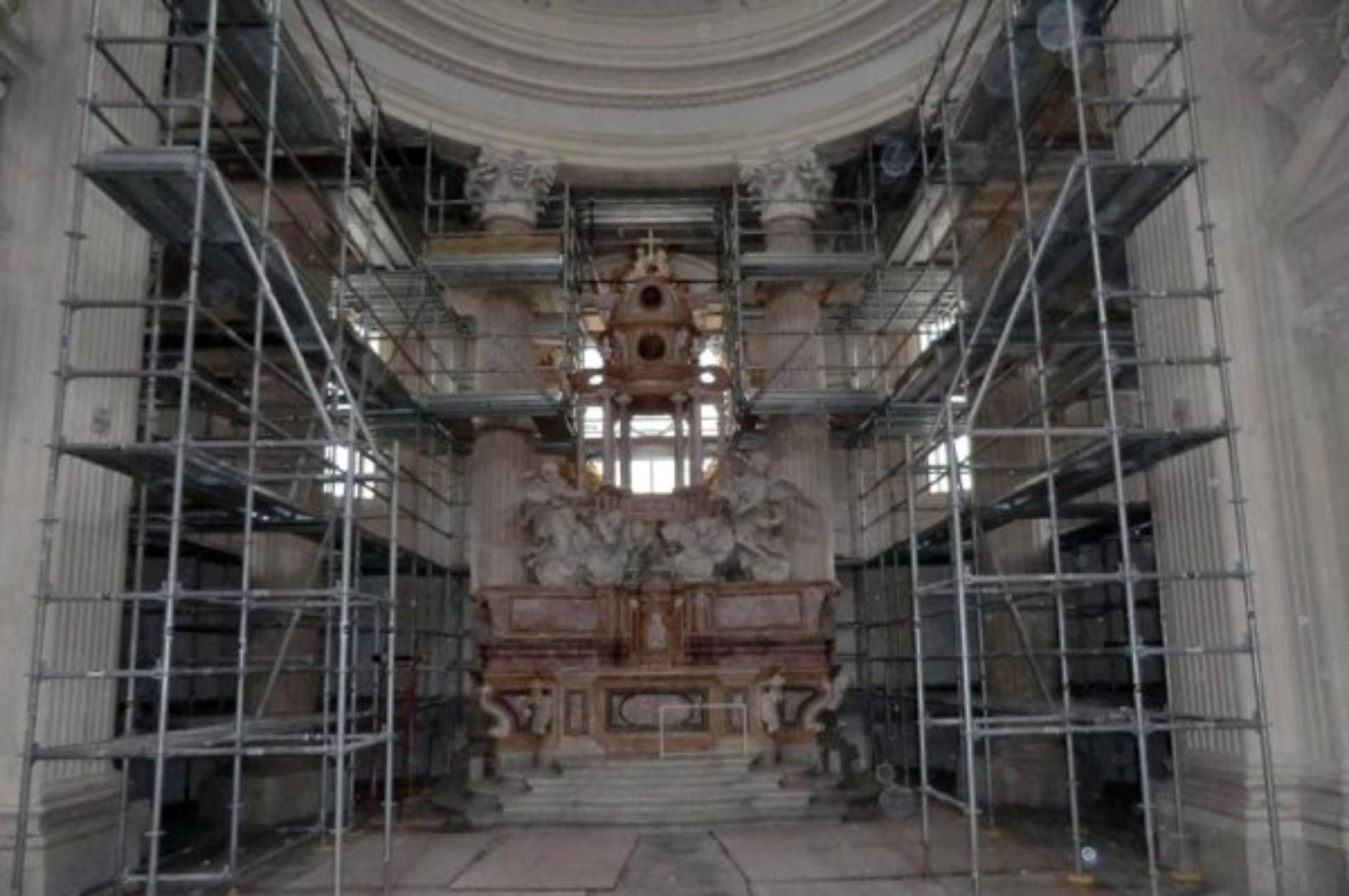 Ponteggi per restauri monumentali