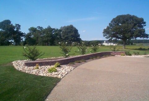 Residential Landscape — Wide Area With Nice Landscape Design in Shacklefords, VA