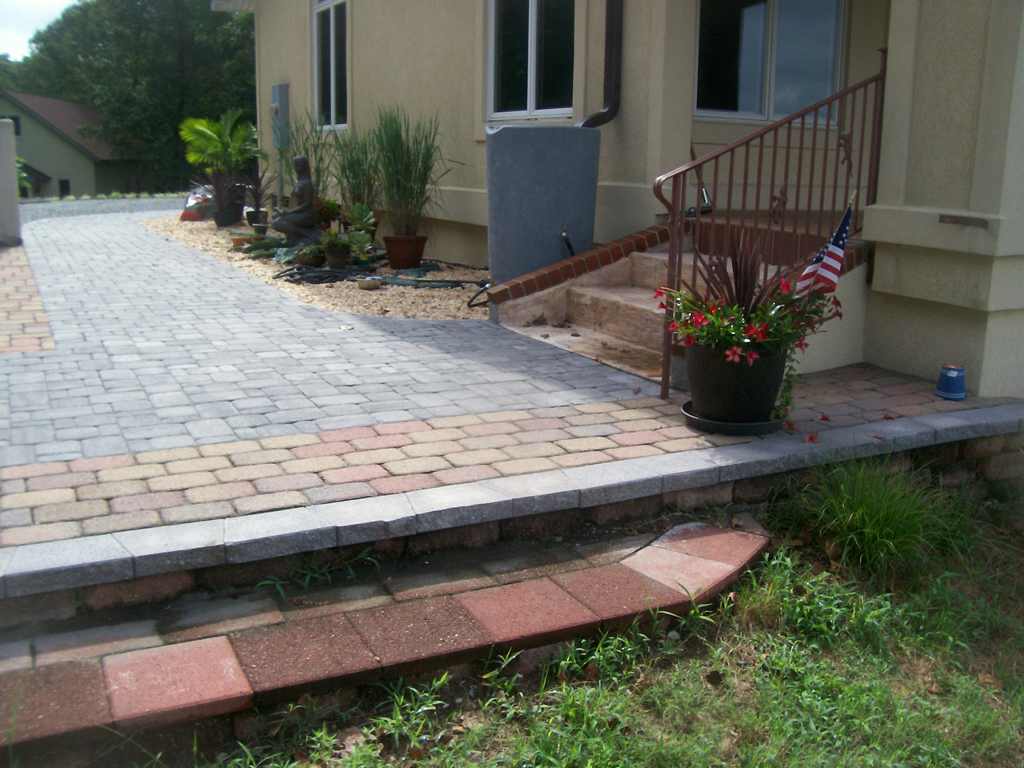 Landscaping Installation — Hardscaping in Front of House in Shacklefords, VA
