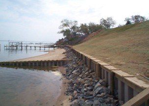 Landscape Maintenance — Bay With Rocks in Shacklefords, VA