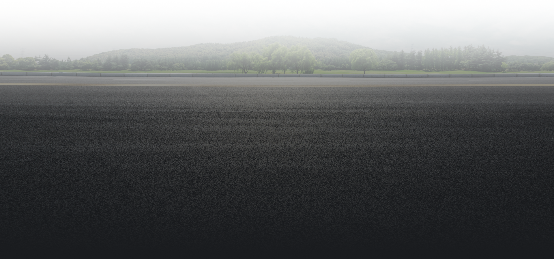 Black, textured field, green treeline, and misty mountain range under a cloudy sky. | Bama Direct Automotive Llc